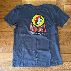 NEW Buc-ee's Waller Texas Tee Shirt Beaver Gray XL